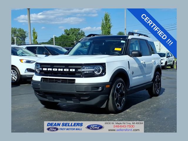 Certified 2023 Ford Bronco Sport Outer Banks w/ Tech Package