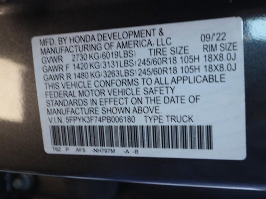 Used 2023 Honda Ridgeline RTL-E image 25