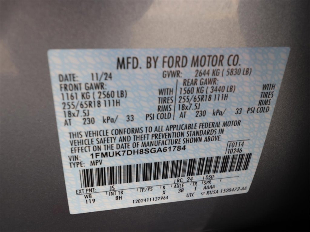 Certified 2025 Ford Explorer Active image 24