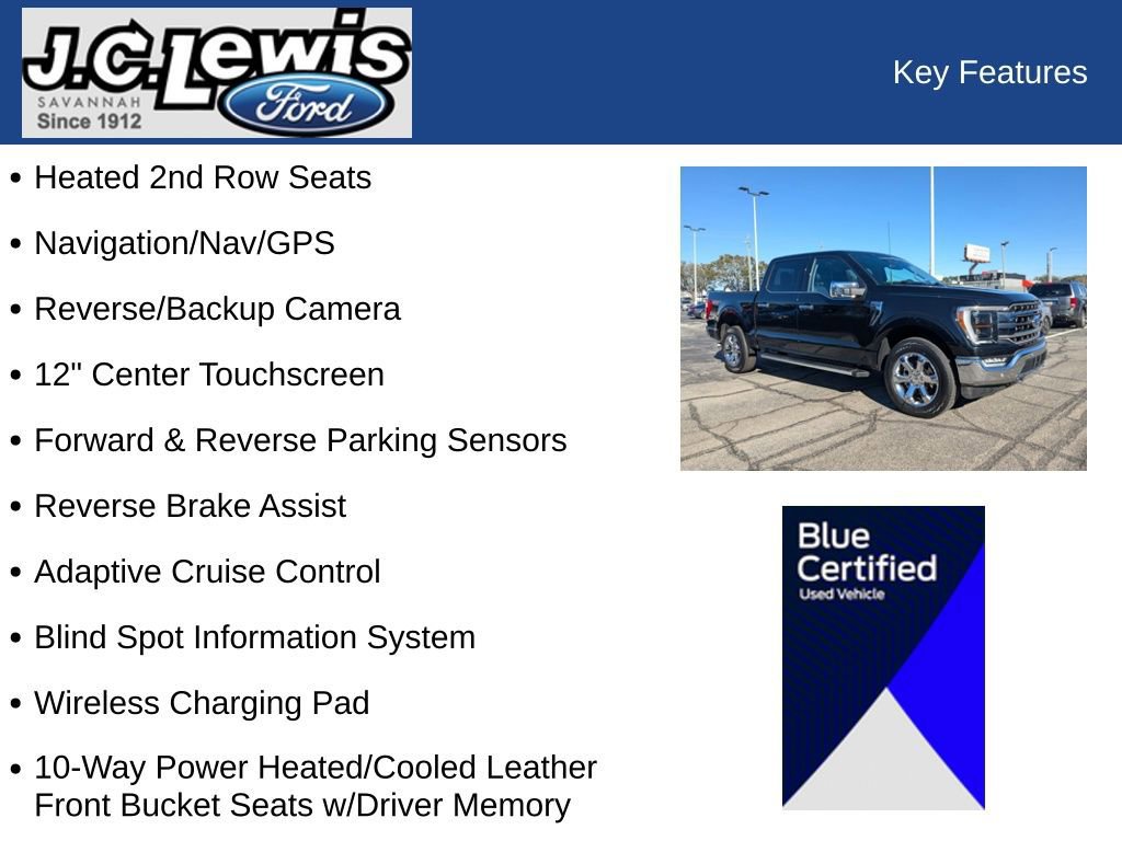 Certified 2023 Ford F150 Lariat w/ Equipment Group 502A High image 30