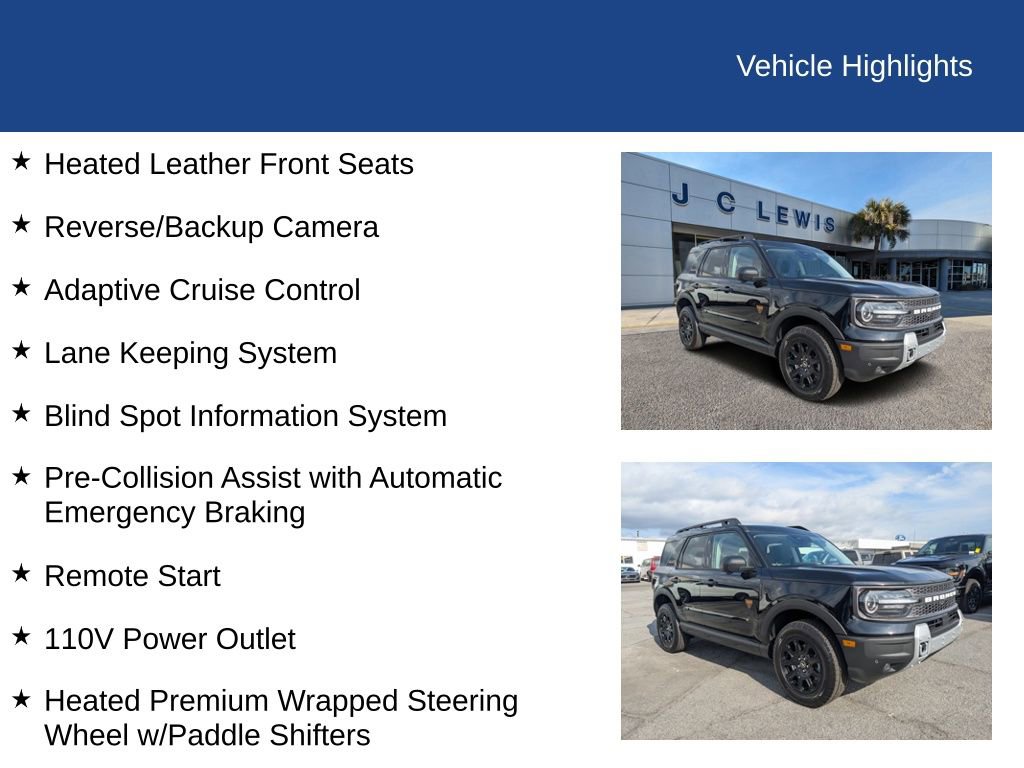 Certified 2025 Ford Bronco Sport Badlands image 26