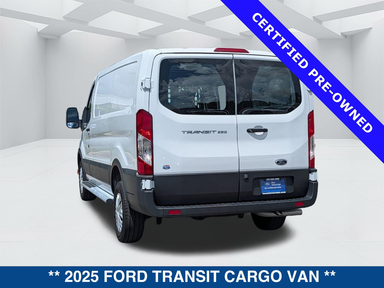Certified 2025 Ford Transit 250 Low Roof w/ Exterior Upgrade Package RWD image 7