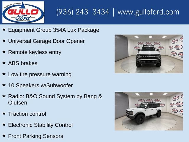 Certified 2023 Ford Bronco Wildtrak AWD/4WD image 11