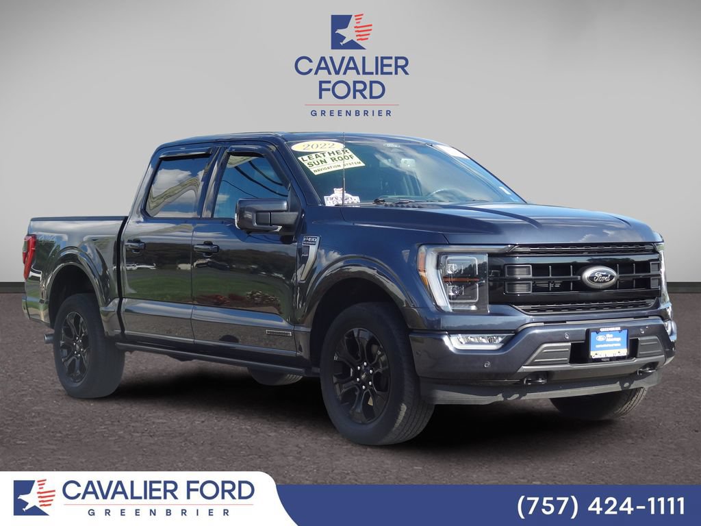 Certified 2022 Ford F150 Platinum w/ Equipment Group 701A High