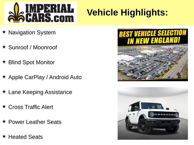 Certified 2025 Ford Bronco Outer Banks w/ Black Appearance Package AWD/4WD image 5
