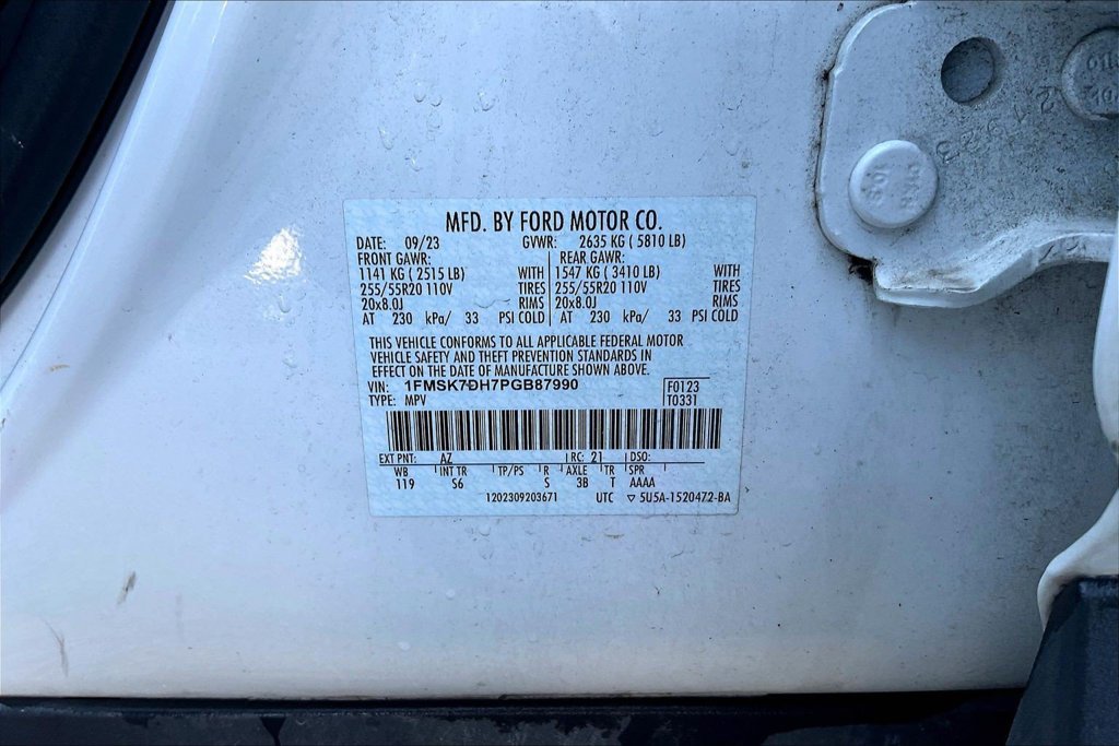 Certified 2023 Ford Explorer XLT RWD image 10