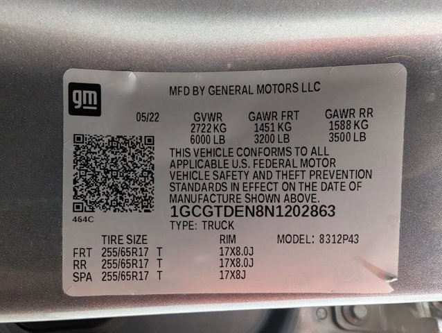 Used 2022 Chevrolet Colorado Z71 image 29