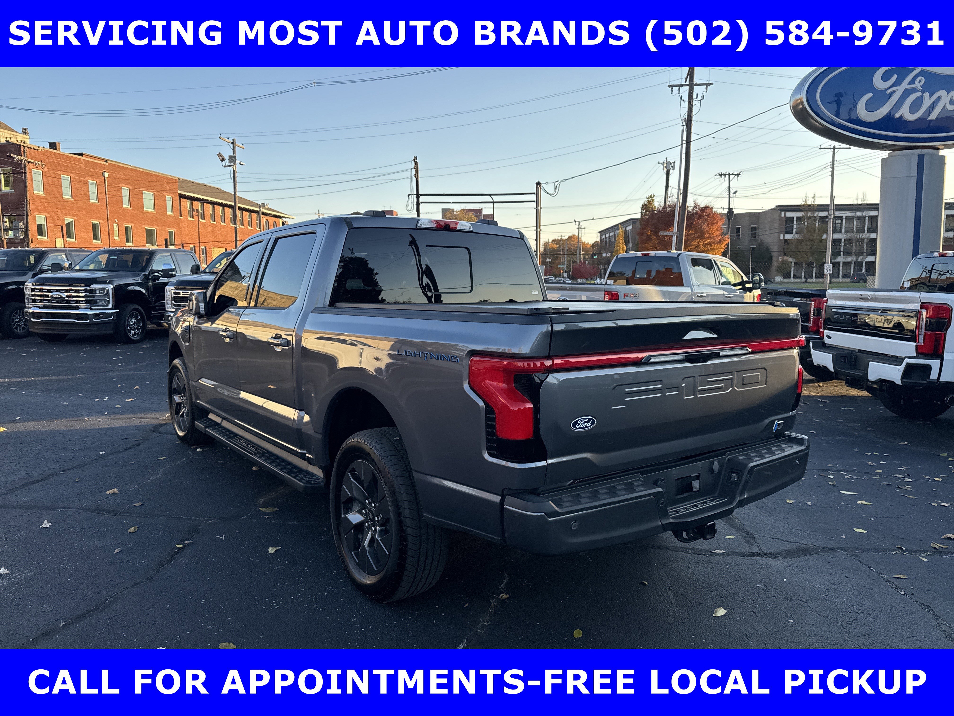 Certified 2024 Ford F150 Lightning Lariat w/ Max Trailer Tow Package image 6