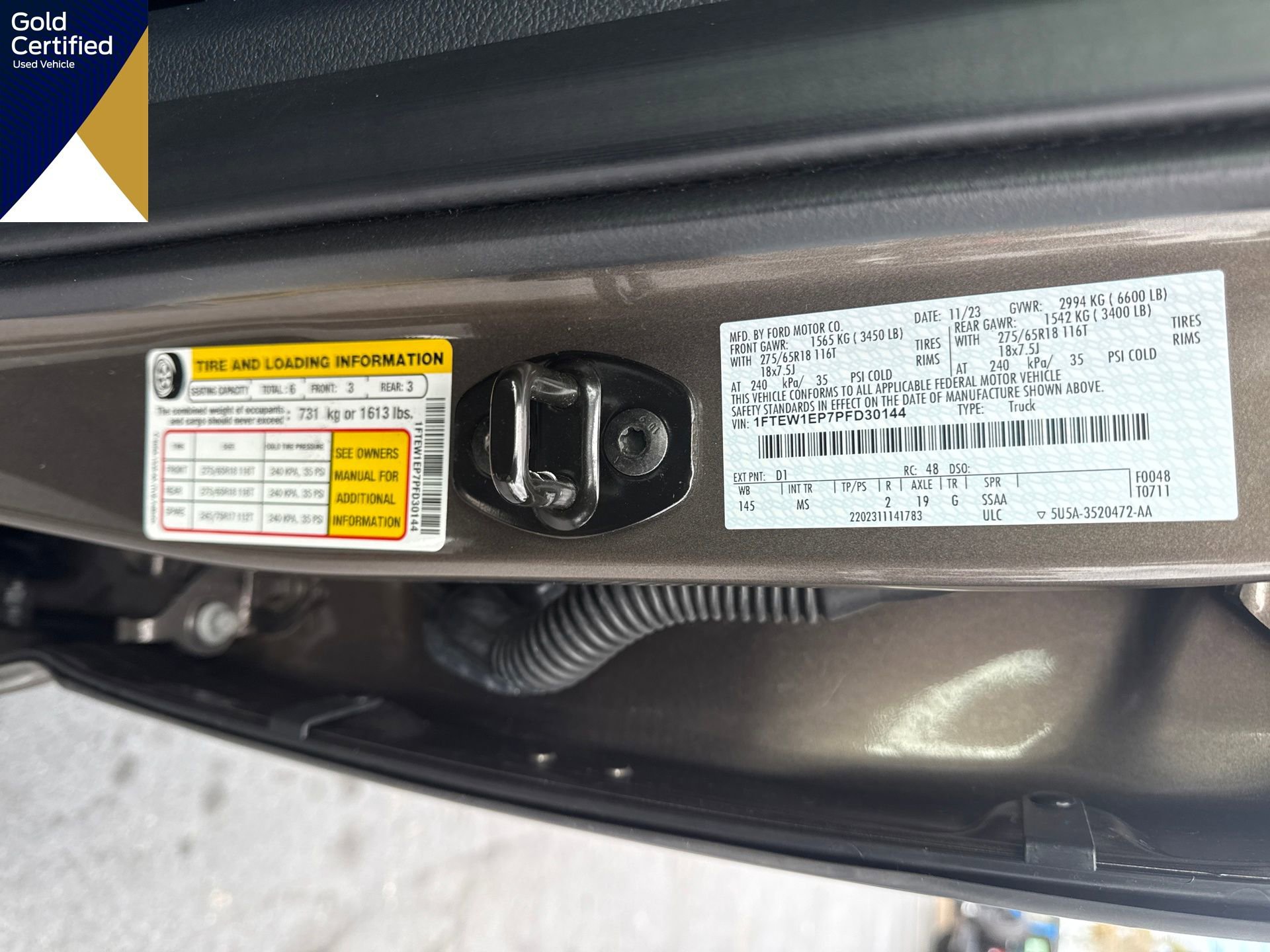 Certified 2023 Ford F150 XLT w/ Equipment Group 302A High image 33