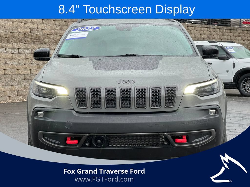 Used 2022 Jeep Cherokee Trailhawk w/ Premium Leather Package AWD/4WD image 40