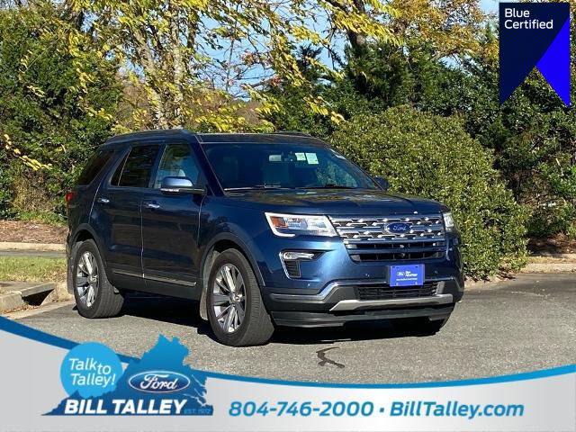 Certified 2019 Ford Explorer Limited w/ Class III Trailer Tow Package