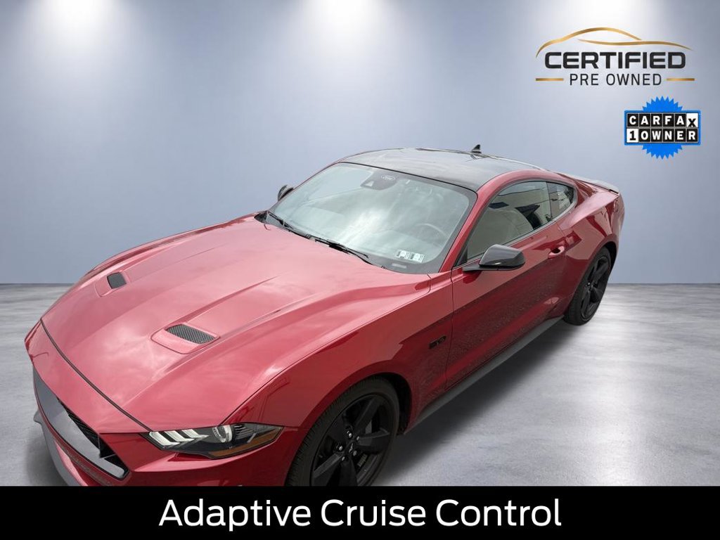 Certified 2021 Ford Mustang GT Premium w/ Carbon Sport Interior Package RWD image 7