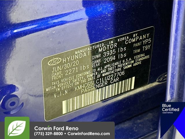 Used 2020 Hyundai Ioniq Blue image 32