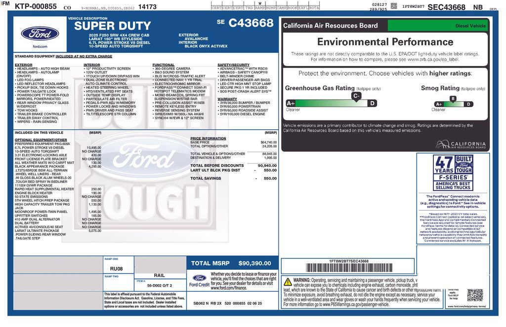 Certified 2025 Ford F250 Lariat w/ Lariat Ultimate Package image 5