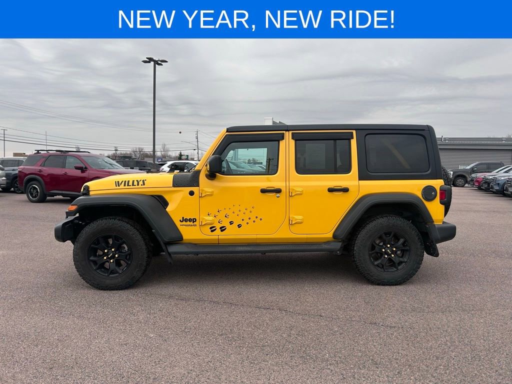 Used 2020 Jeep Wrangler Unlimited Sport AWD/4WD image 3