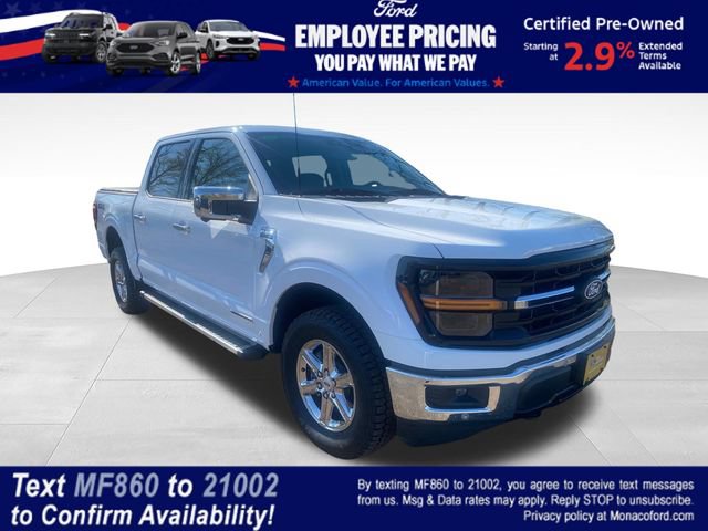 Certified 2024 Ford F150 XLT w/ Equipment Group 302A MID AWD/4WD 360° Tour