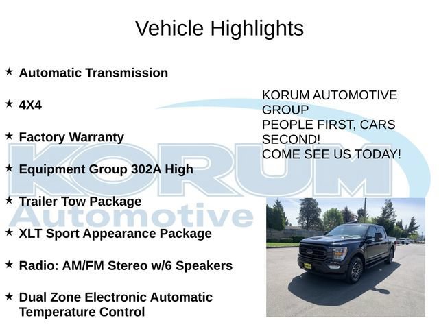 Certified 2023 Ford F150 XLT w/ Equipment Group 302A High AWD/4WD image 4