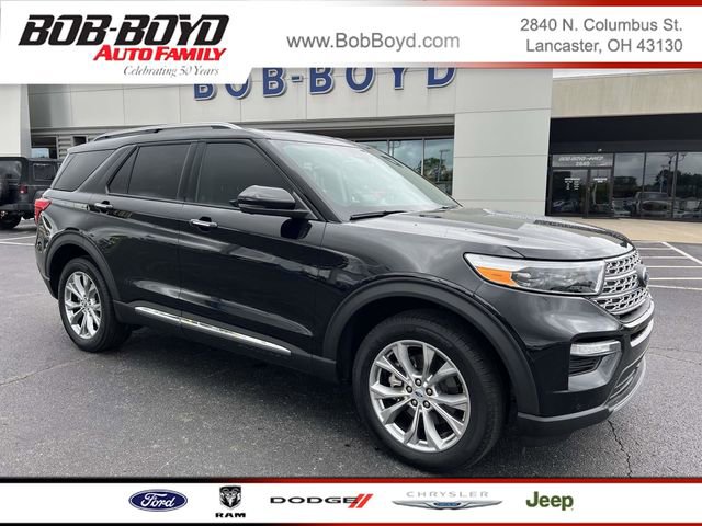 Certified 2023 Ford Explorer Limited w/ Limited Technology Package AWD/4WD image 1
