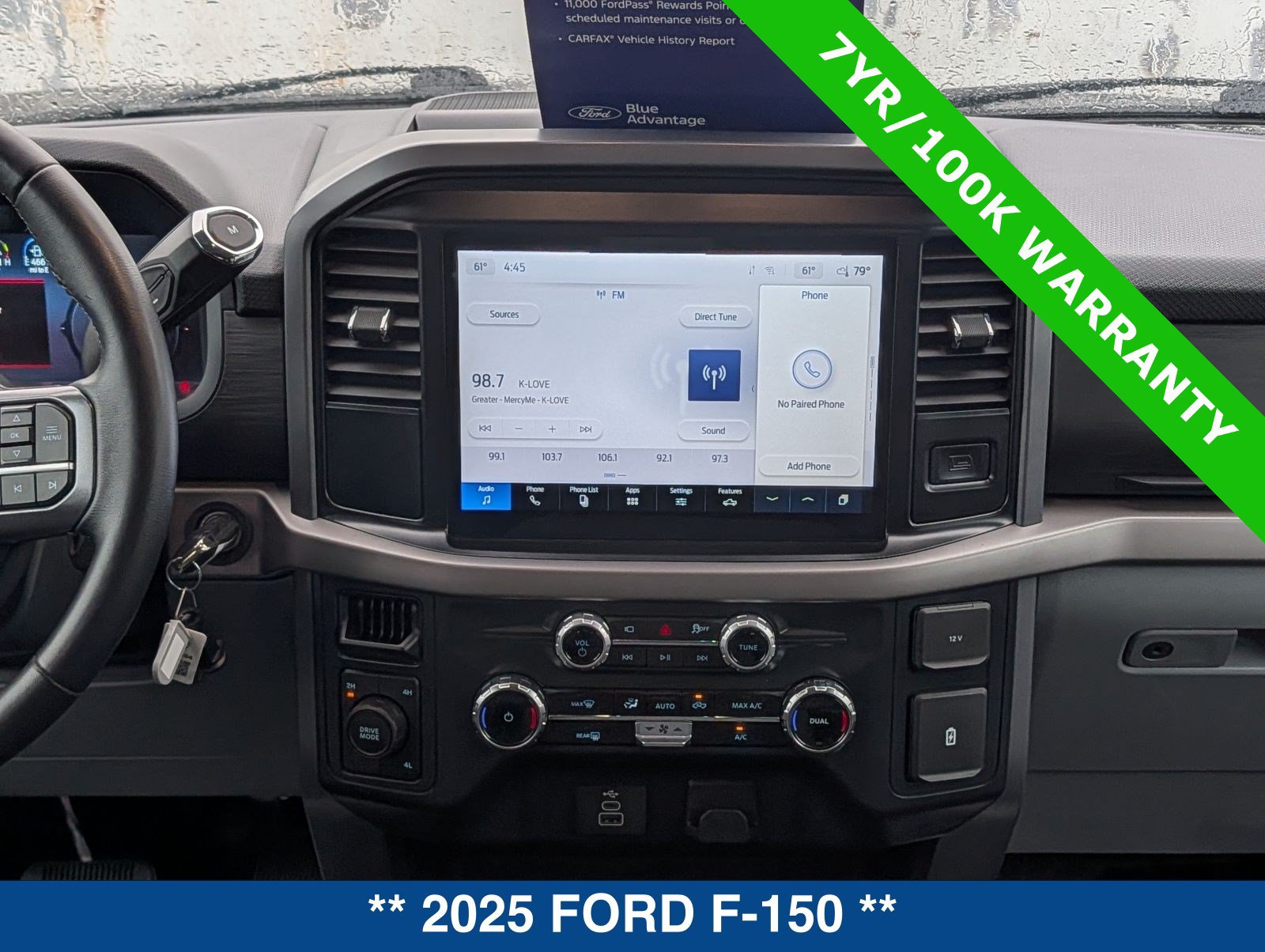 Certified 2025 Ford F150 XLT w/ Equipment Group 301A Standard AWD/4WD image 19