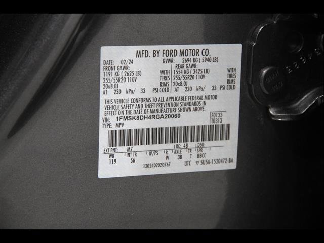 Certified 2024 Ford Explorer XLT w/ Equipment Group 202A AWD/4WD image 24
