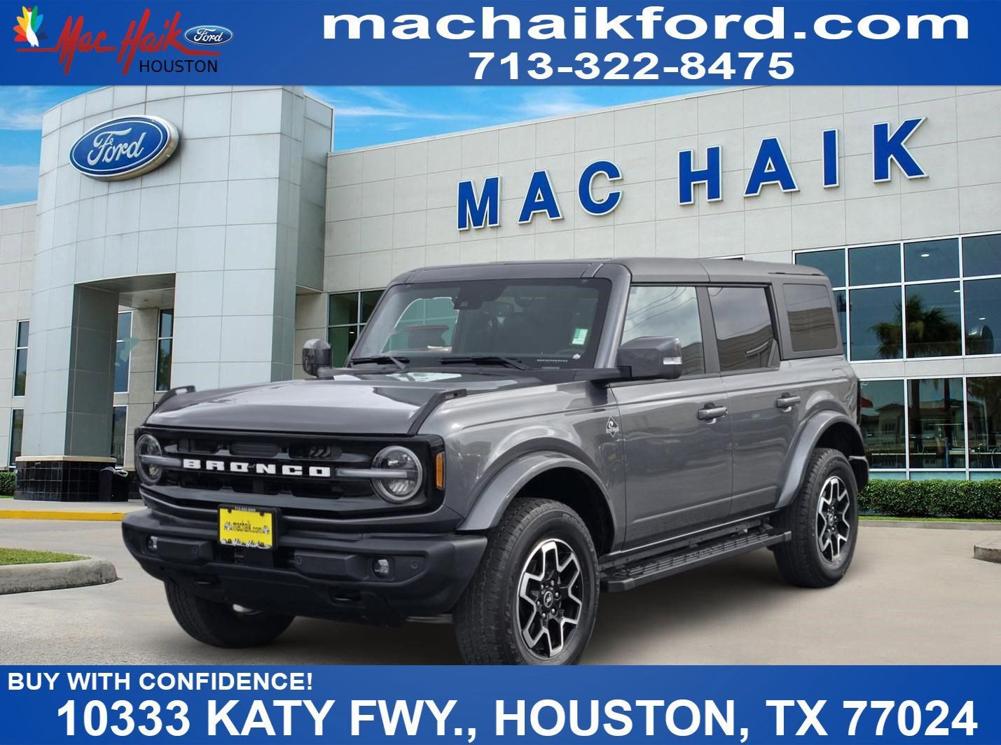 Certified 2024 Ford Bronco Outer Banks AWD/4WD image 1