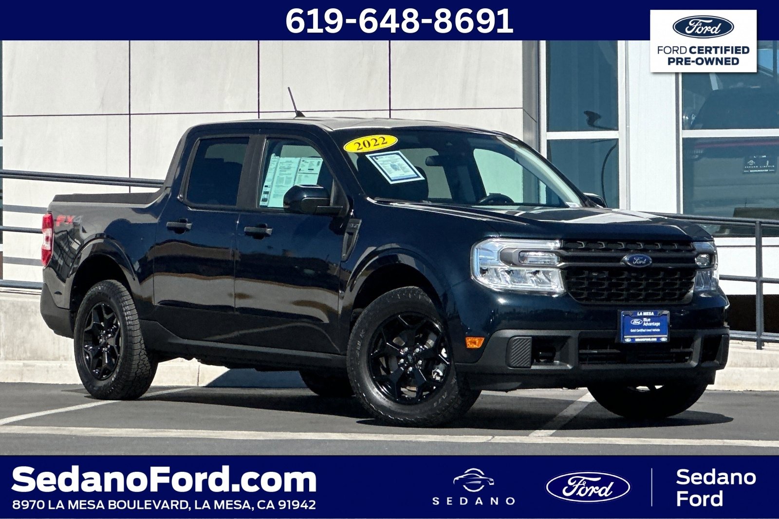 Certified 2022 Ford Maverick XLT w/ Equipment Group 300A Standard