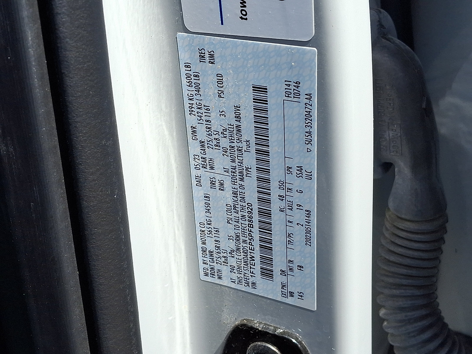 Certified 2023 Ford F150 XLT w/ Equipment Group 302A High AWD/4WD image 28