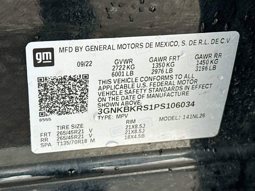 Used 2023 Chevrolet Blazer RS w/ Driver Confidence II Package image 23