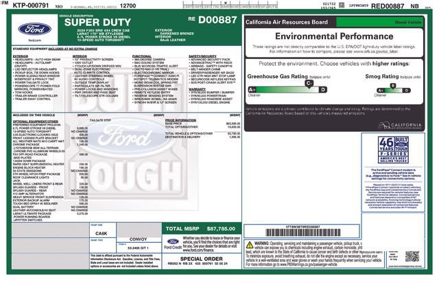 Certified 2024 Ford F350 Lariat w/ Lariat Ultimate Package image 45