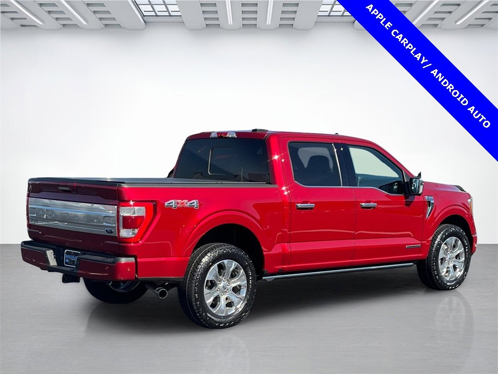 Certified 2021 Ford F150 Platinum w/ Equipment Group 701A High image 2