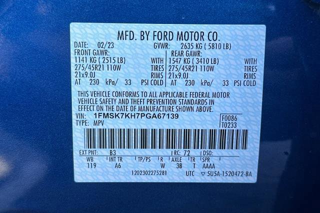 Certified 2023 Ford Explorer ST-Line w/ Class IV Trailer Tow Package image 30