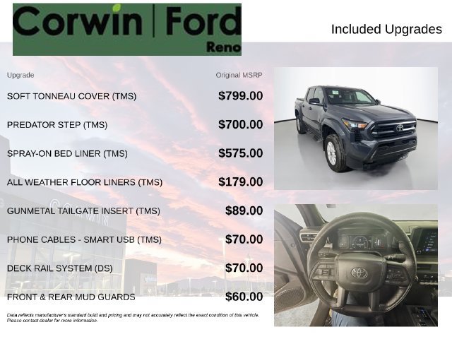 Used 2024 Toyota Tacoma SR AWD/4WD image 3