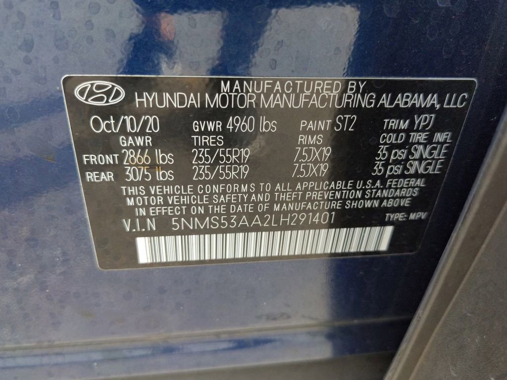 Used 2020 Hyundai Santa Fe Limited image 33