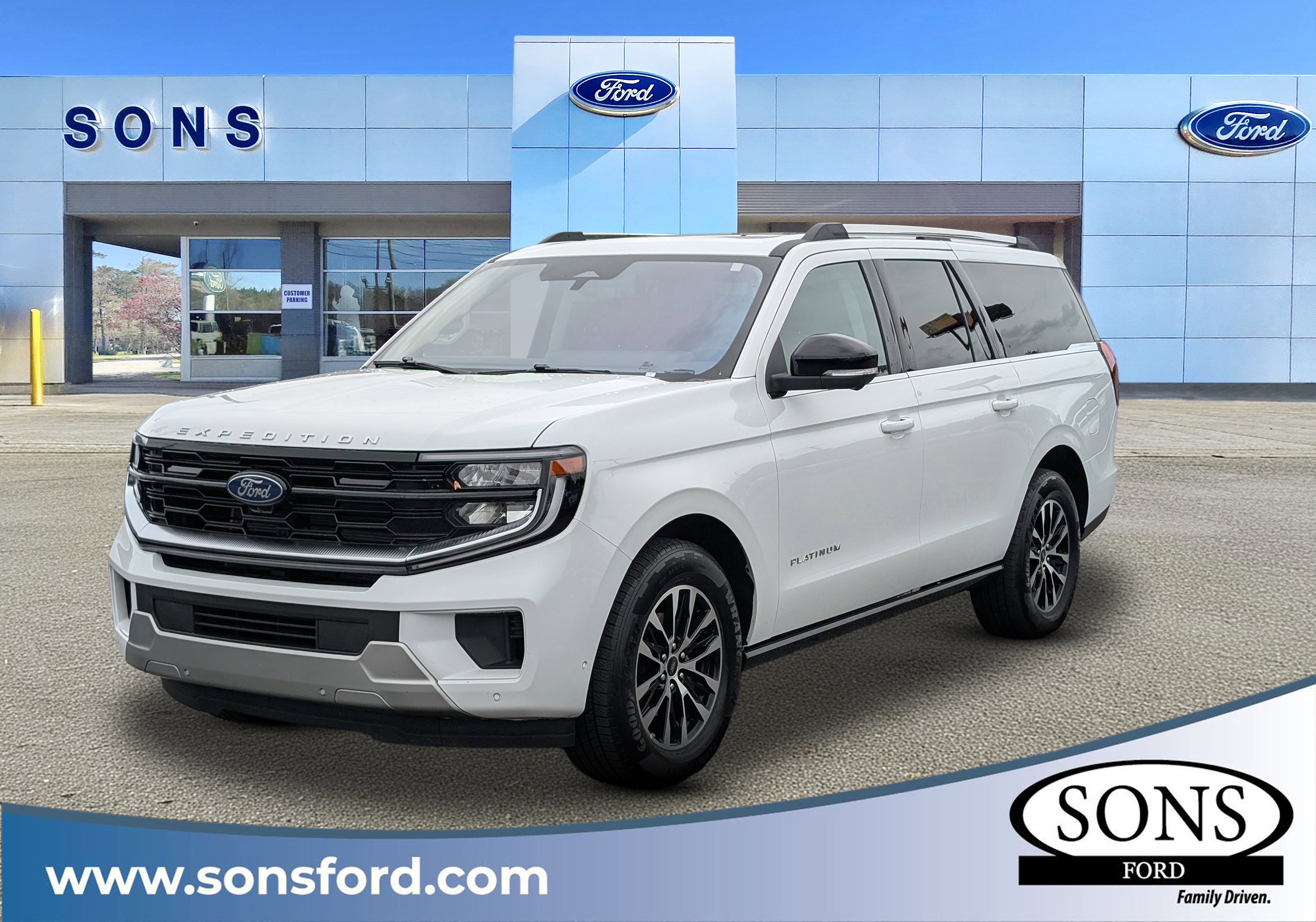 Certified 2025 Ford Expedition Max Platinum