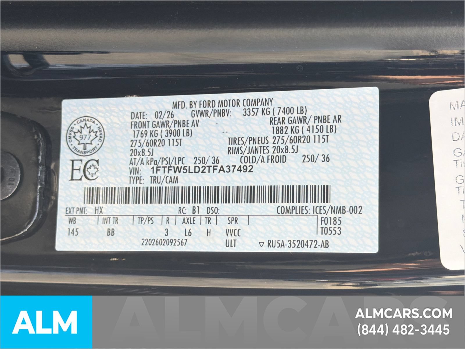 Certified 2026 Ford F150 Lariat AWD/4WD image 38