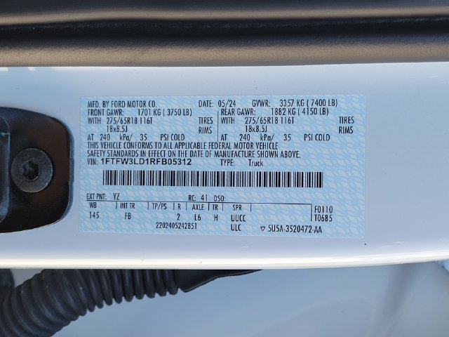 Certified 2024 Ford F150 XLT w/ Equipment Group 302A MID AWD/4WD image 16