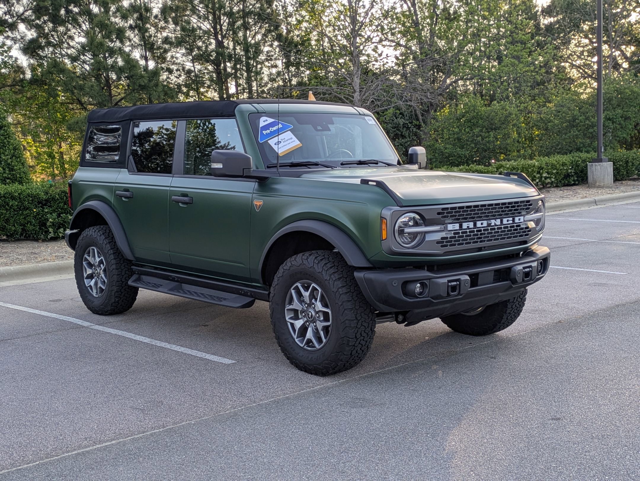 Certified 2025 Ford Bronco Badlands w/ Matte Film Protection Package