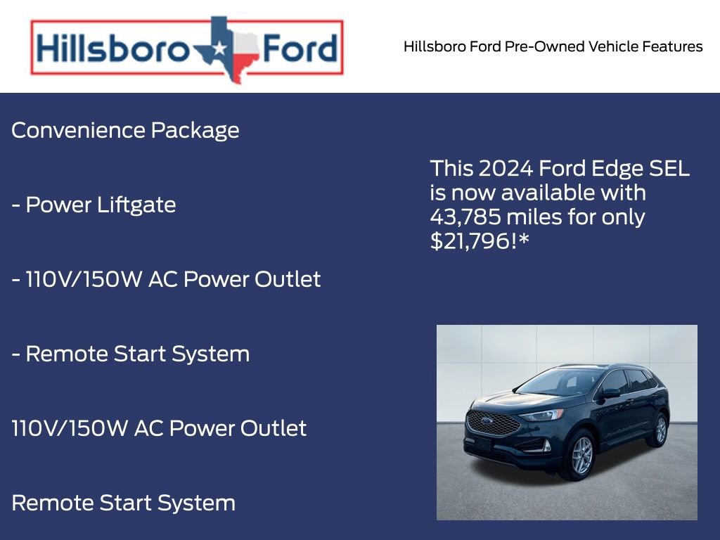 Certified 2024 Ford Edge SEL w/ Convenience Package image 7