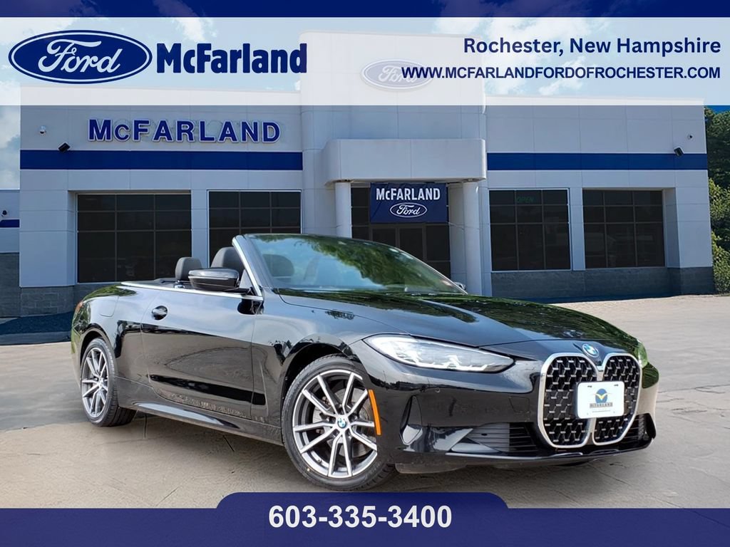 Used 2022 BMW 430i xDrive Convertible w/ Convenience Package AWD/4WD image 1