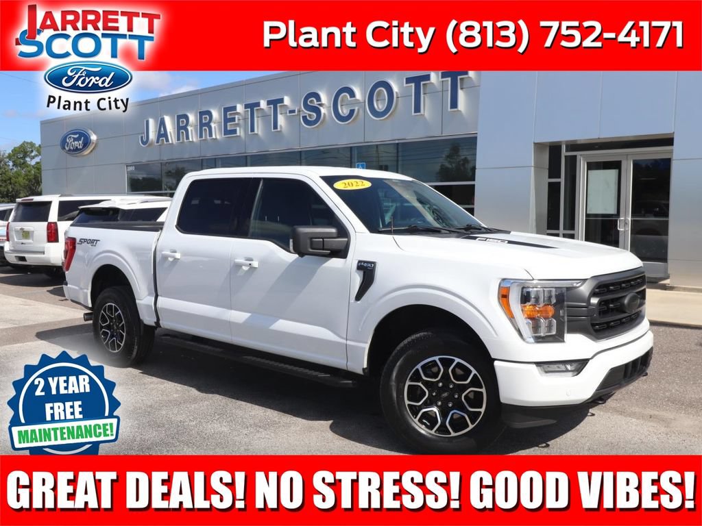 Certified 2022 Ford F150 XLT w/ Equipment Group 302A High AWD/4WD image 1