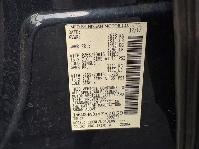 Used 2018 Nissan Frontier SV AWD/4WD image 32