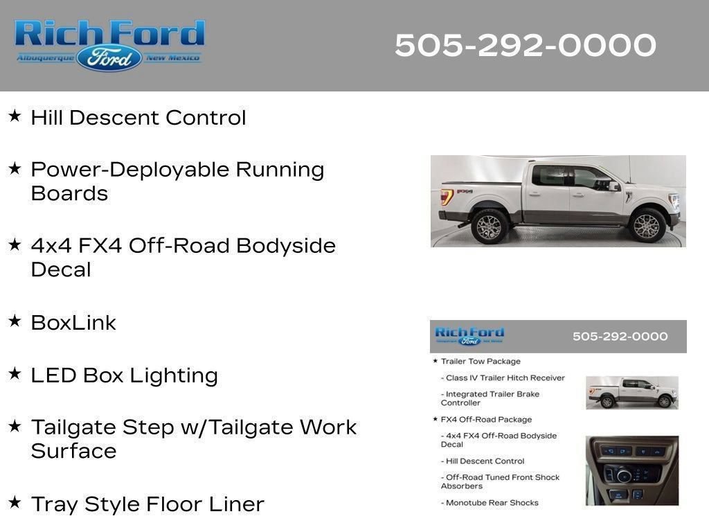 Certified 2023 Ford F150 King Ranch w/ Equipment Group 601A High AWD/4WD image 74