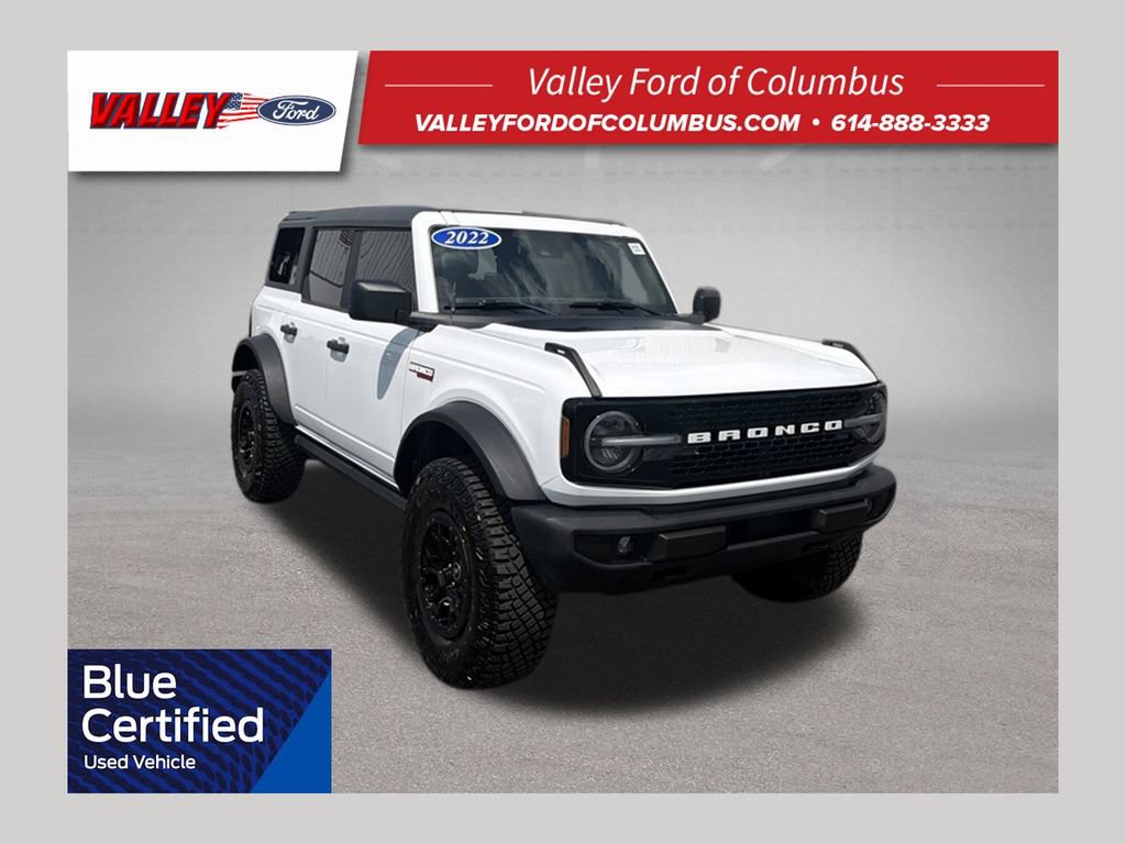 Certified 2022 Ford Bronco Wildtrak AWD/4WD image 1