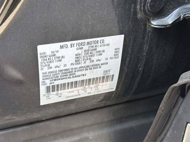 Certified 2020 Ford Explorer Platinum w/ Premium Technology Package AWD/4WD image 40