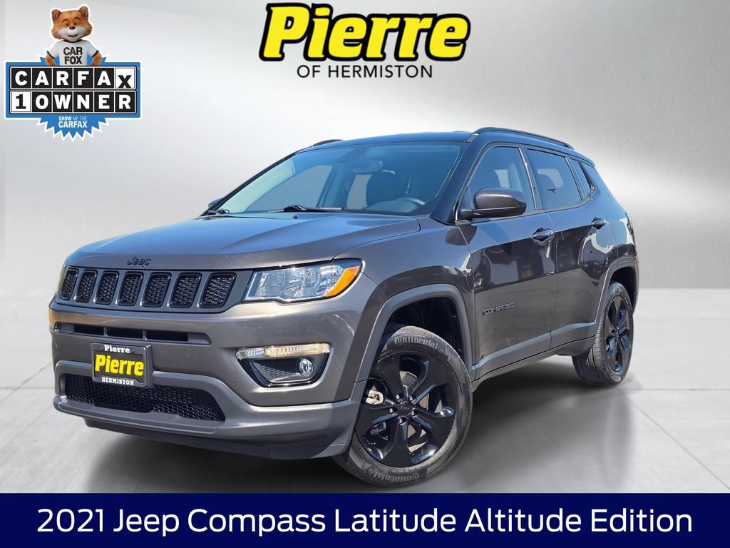 Used 2021 Jeep Compass Latitude AWD/4WD image 1