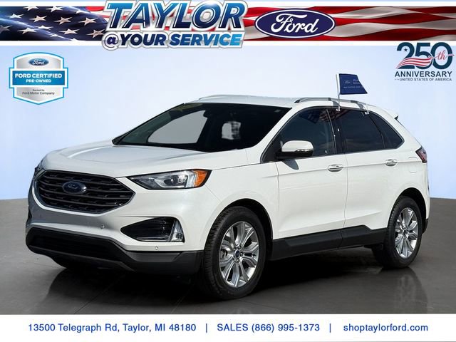 Certified 2020 Ford Edge Titanium AWD/4WD image 1