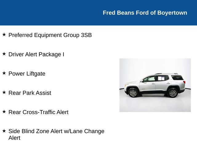 Used 2017 GMC Acadia SLE w/ Driver Alert Package I FWD image 6