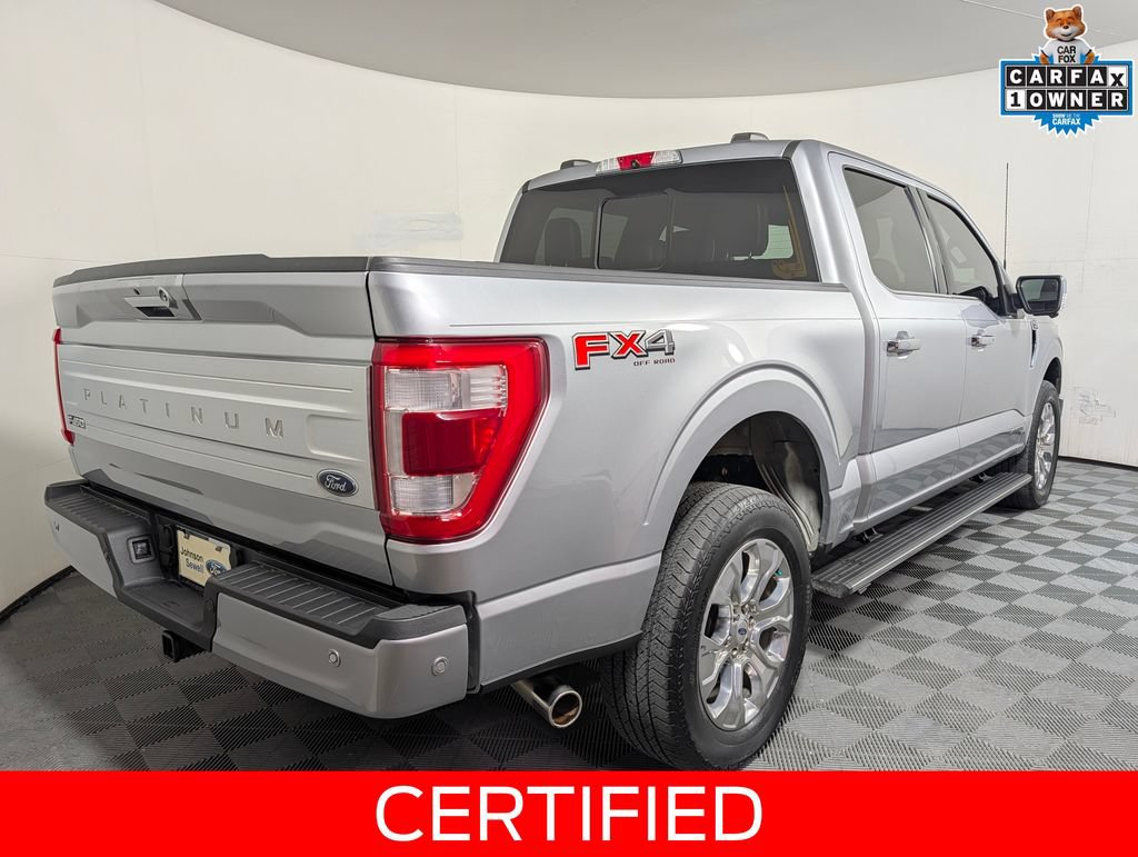 Certified 2023 Ford F150 Platinum w/ Equipment Group 701A High AWD/4WD image 2