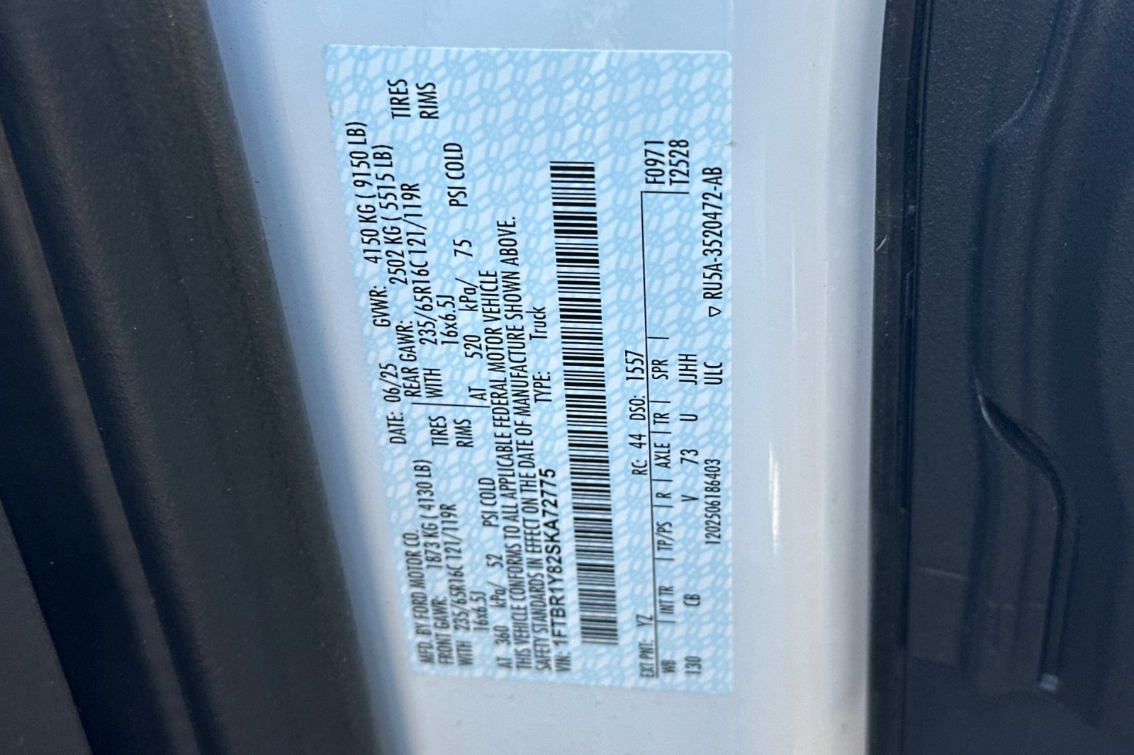 Certified 2025 Ford Transit 250 Low Roof w/ Exterior Upgrade Package RWD image 26