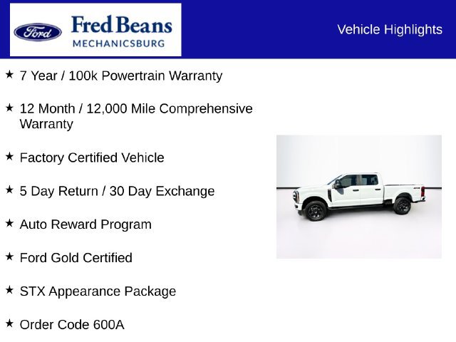 Certified 2023 Ford F250 XL w/ STX Appearance Package AWD/4WD image 7